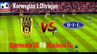 Live Football Egersunds IK VS Ranheim IL ll Live Norwegian 1Divisjon Egersunds IK VS Ranheim IL [upl. by Aitital768]