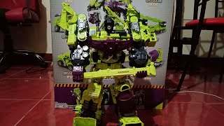 TRANSFORMERS DEVASTATOR by Jin Jiang  TOY UNBOXING REVIEW AND INSTRUCTIONAL VIDEO [upl. by Anastice531]