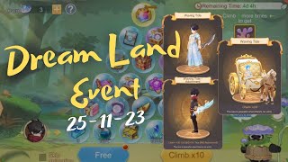 Get a Waving Tide Weapon Skin at Dream Land Event 251123  Cloud Song [upl. by Adnara]