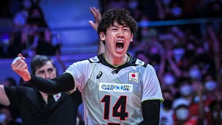 Yuki Ishikawa 石川祐希  Legend of the Volleyball Team Japan [upl. by Millhon]