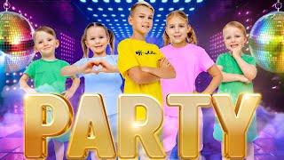 Vania Mania Kids  PARTY  Kids Song Official Video [upl. by Ymerrej]