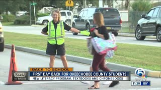 Okeechobee County students head back to school [upl. by Ysset]