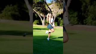 Lauren Woods golf golfswing shorts [upl. by Alessandra489]