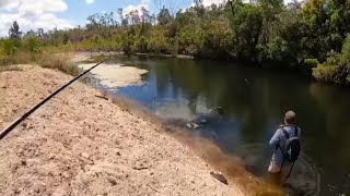 Landbased Creek Fishing [upl. by Eenaj]