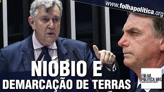 Senador faz apelo a Bolsonaro e a generais ao abordar nióbio demarcação de terras e roubo [upl. by Dorie237]