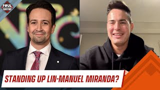 Jose Miranda on 2HR performance amp why he hasnt seen cousin LinManuel in Hamilton  Foul Territory [upl. by Nosyk]