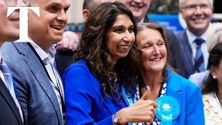 UK election Suella Braverman slams Tory campaign [upl. by Yee663]