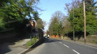 Driving Along The A449 From Ledbury Herefordshire To Great Malvern Worcestershire England [upl. by Garcia]