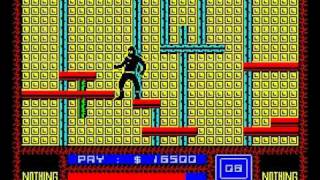 Saboteur Walkthrough ZX Spectrum [upl. by Ennahtebazile807]