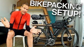 Bikepacking Light OPEN UPPER mit Fidlock Evoc Apidura Restrap Everve ezero Gore uvm [upl. by Akimas]