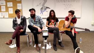 Houndmouth quotKrampusquot Lawrence High School Classroom Sessions Pt3 [upl. by Moia219]