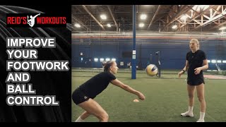 5 Volleyball Drills with 2 Players and No Net Foot Work and Ball Control [upl. by Acyre136]