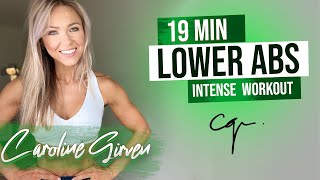 Intense Lower Abs Workout at Home  Caroline Girvan My Experience [upl. by Jovia]