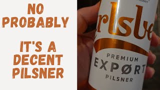 Carlsberg Premium Export Review [upl. by Gerfen]