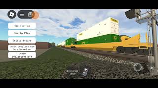 NS Intermodal Train in Southline District [upl. by Laehcim399]