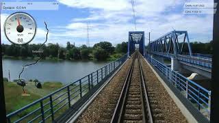 Rearview WROCŁAW  GDYNIA  IC 6502 quotHeweliuszquot 13072022 [upl. by Nivek378]