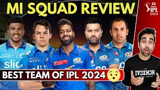 MUMBAI INDIANS SQUAD REVIEW AND ANALYSIS IPL 2024  NEW PLAYERS LIST  MI PLAYING 11  FIVE SPORTZ [upl. by Ynnod]