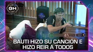 Bauti cumplió y les hizo una canción a la casa 👏  Gran Hermano [upl. by Lucho759]