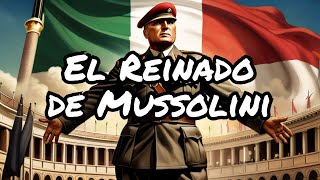 Quién Fue BENITO MUSSOLINI y Que Hizo Durante Su Mandato [upl. by Rabbaj533]