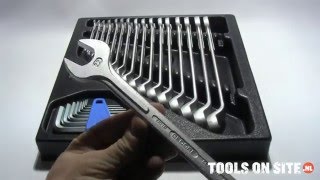 Gedore 1500 ES1B combination spanner and hex key tool module [upl. by Fariss152]