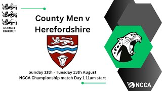 Dorset Men v Herefordshire  NCCA Championship match Day 1 [upl. by Alison423]