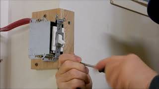 HOW TO INSTAL A 20 AMP CIRCUIT [upl. by Anwahsad]