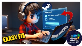 How to Fix the Steam Disk Write Error 2024 Guide [upl. by Ellebasi]