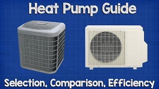 Heat Pump Guide how to select compare and efficiency rating hvac [upl. by Marola]