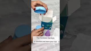 SMALL SIZE MENSTRUAL CUP  FemiSafe Pocket Cup [upl. by Aiuqal503]