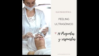 PEELING ULTRASÓNICO o Skin scruber respuestas a tus consultas [upl. by Thorne614]