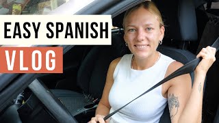 Watch this vlog to learn Spanish naturally  COMPREHENSIBLE INPUT [upl. by Otilia]