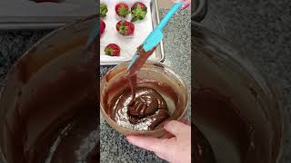 Best Chocolate Ganache Strawberries EVER [upl. by Netti120]