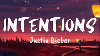 Intentions Lyrics  Justin Bieber ft Quavo [upl. by Alegnasor]