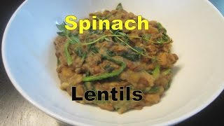 How to Make Healthy Spinach Lentils for Babies Kids amp Toddlers [upl. by Ahsil355]