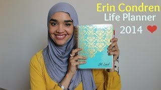 A Review on My Erin Condren Life Planner 2014  The Sewist Reviews [upl. by Ladew929]