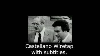 Tommy Bilotti Wiretap REAL Wiretap [upl. by Euqinoj]