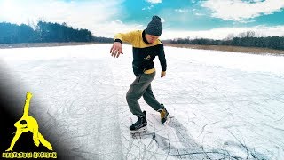 Ice Freestyle Tricks Double Grapevine Infinity 8 Triangle Spin [upl. by Betsy]