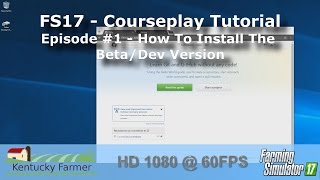 FS17 How To Install Courseplay [upl. by Sezen]