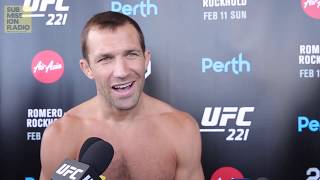 UFC 221 Luke Rockhold Explains Camel Entrance Expects Yoel Romeros Body to quotBreakquot [upl. by Kalin973]