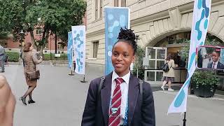 South Africas Stockholm Junior Water Prize participant [upl. by Ahsille]