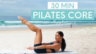 30 MIN PILATES CORE WORKOUT  AtHome Pilates Abs Moderate [upl. by Anchie749]