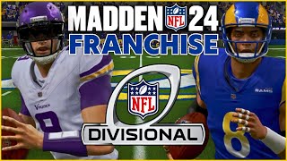 Divisional Round Showdown With The Minnesota Vikings In The Playoffs Madden 24 Rams Franchise Ep 78 [upl. by Robins]