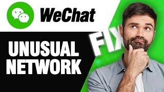 How To Fix WeChat App Unusual Network  Easy Quick Solution [upl. by Namijneb413]