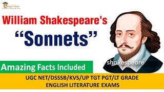 SHAKESPEAREAN SONNET  WILLIAM SHAKESPEARE AS A SONNETEER  SONNETS OF WILLIAM SHAKESPEARE [upl. by Ettennig971]