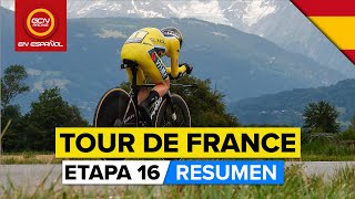 Resumen del Tour de Francia 2023  Etapa 16 [upl. by Roslyn221]