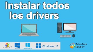 Como instalar DRIVERS para PC y PORTATIL en Windows 108711  Descargar DriverPack🔥🔥 [upl. by Yleoj674]