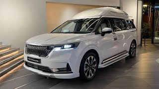 2023 KIA Carnival HILimousine Snow White Pearl 7 Seats EXTERIORINTERIOR Walkaround in 4K ASMR [upl. by Nosilla]