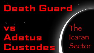 3000 Points Death Guard vs Adeptus Custodes 10th Edition Warhammer 40k Battle Report [upl. by Eduino753]