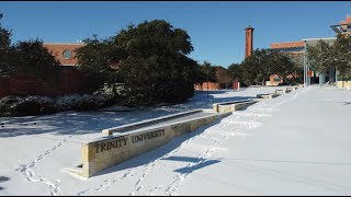 2021 Snow at Trinity University [upl. by Edobalo]