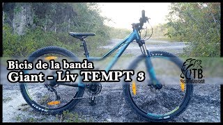 Reseña  Giant Liv Tempt 3  Bicicletas de la banda [upl. by Leorsiy344]